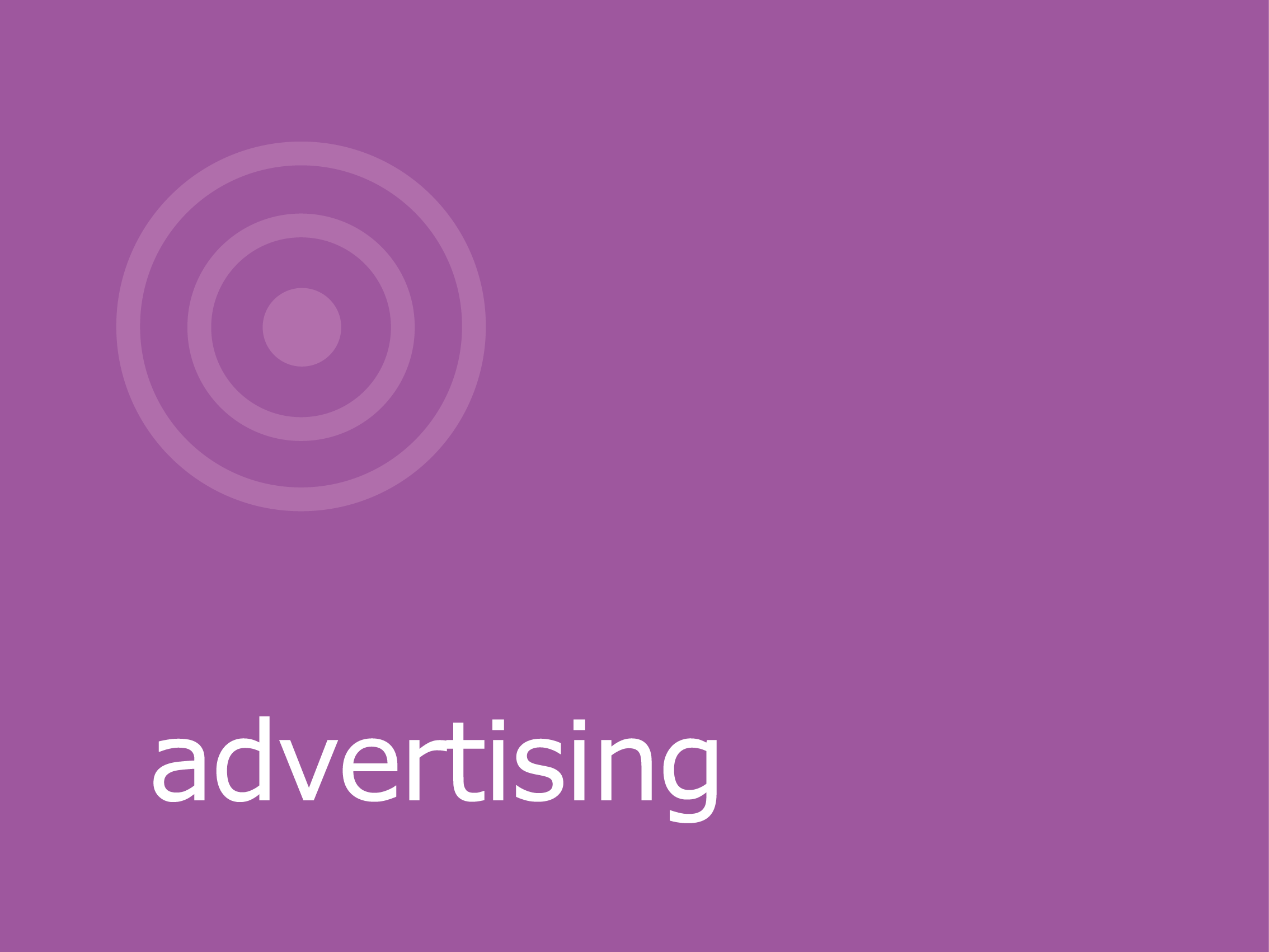 'Advertising' Whatever the nature of your business, when considering advertising in magazines, newspapers or on the web, you will be putting your product or service alongside your strongest competitors. So getting your message across visually and concisely could not be more important.With more than 30 years experience in both above and below the line advertising, we understand what works visually and stays memorable for your targeted audience. Whether your looking to run a single advert in a trade magazine, or considering a complete campaign for the web. We’re here to help.